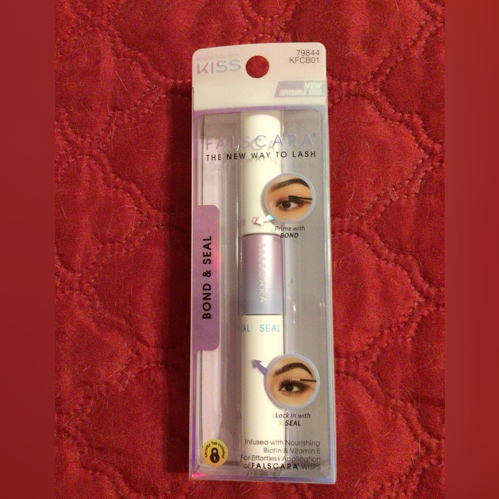 Kiss Falscara Bond & Seal Lash Kit - White and Black
